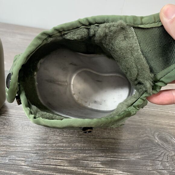 US Military Water Canteen, Lined Cover LC-2 & Metal Cup Unicor SPO100-03-F-EA78 - Picture 9 of 15
